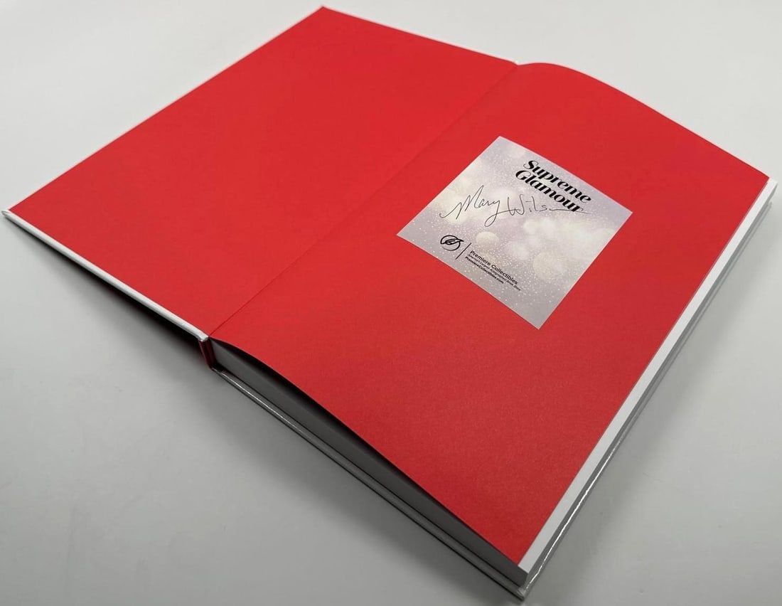 The Supremes: Mary Wilson Signed "Supreme Glamour" Book (Third Party Guaranteed) - 4