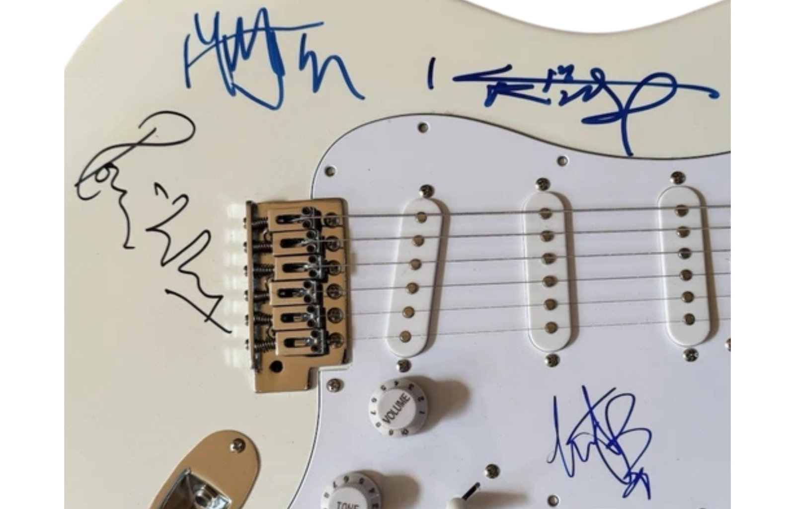 The Rolling Stones Group Signed Stratocaster-Style Guitar (4 Sigs) (Beckett) - 3