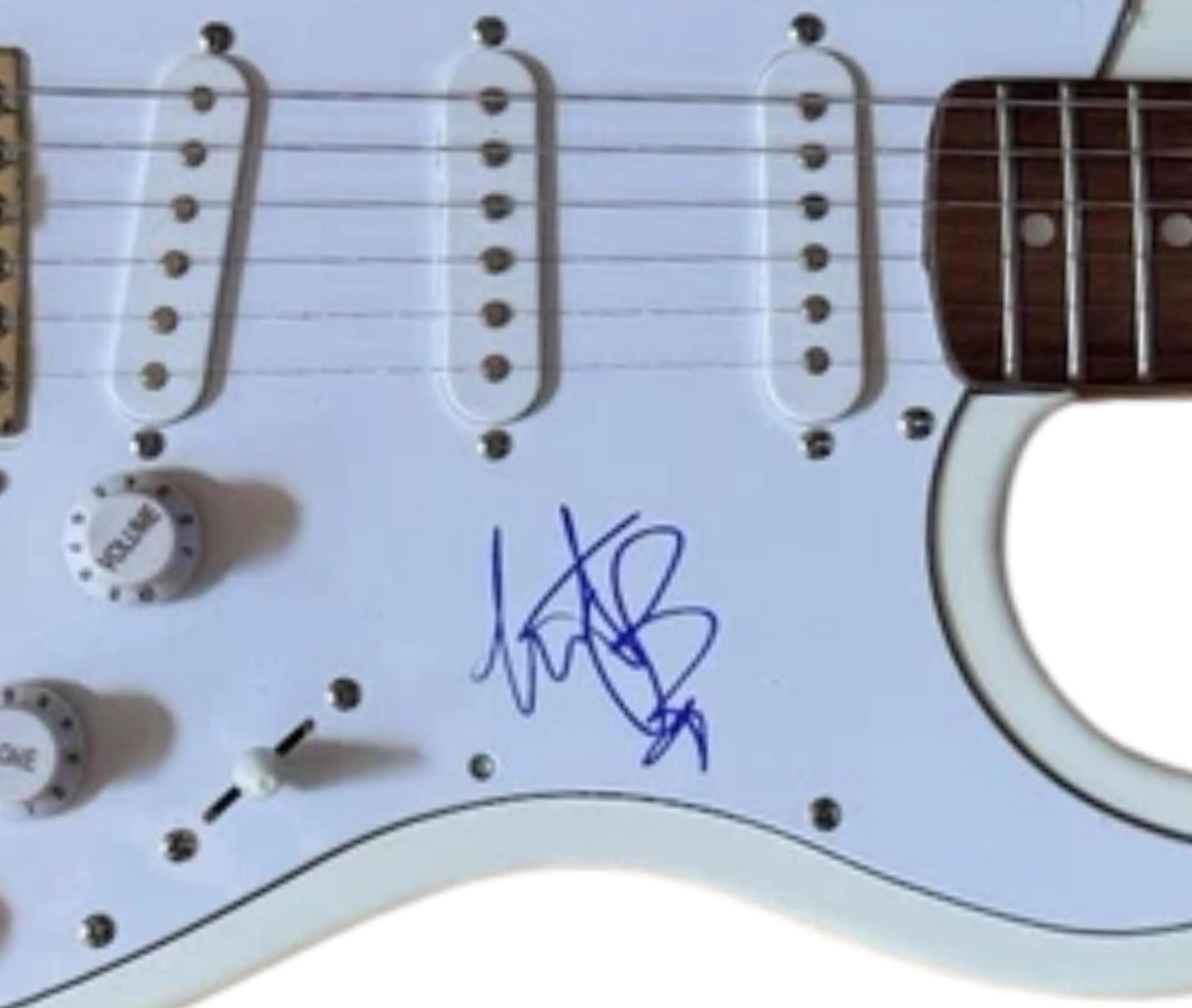 The Rolling Stones Group Signed Stratocaster-Style Guitar (4 Sigs) (Beckett) - 4