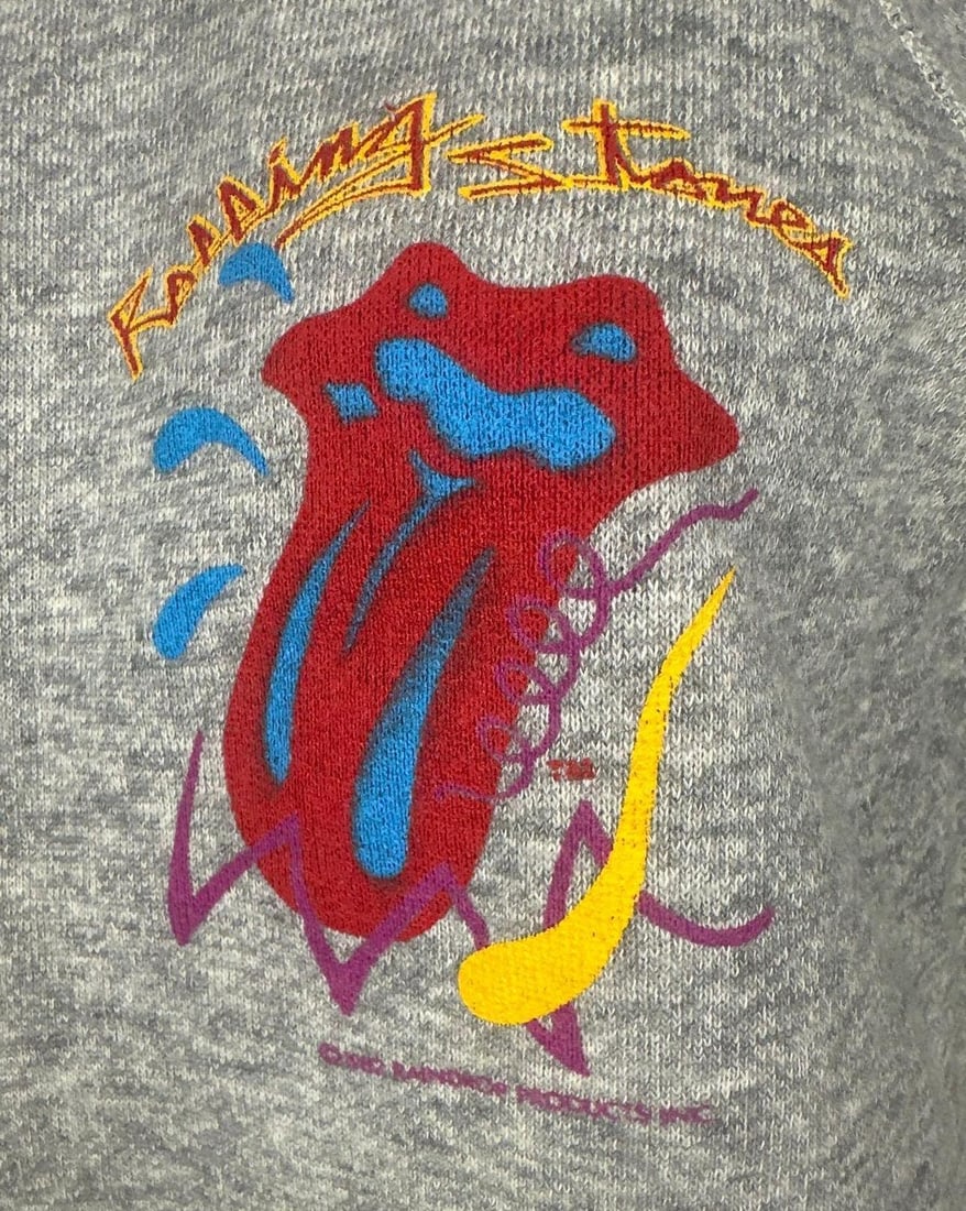 The Rolling Stones Vintage "Europe 82" Tour Sweatshirt (Chip Rachlin Collection) - 2