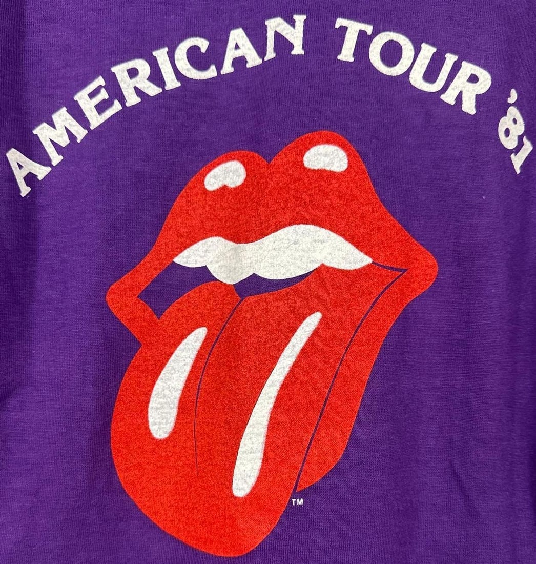 Rolling Stones Vintage “American Tour ’81” T-Shirt Ft. Neville Brothers (Chip Rach - 2