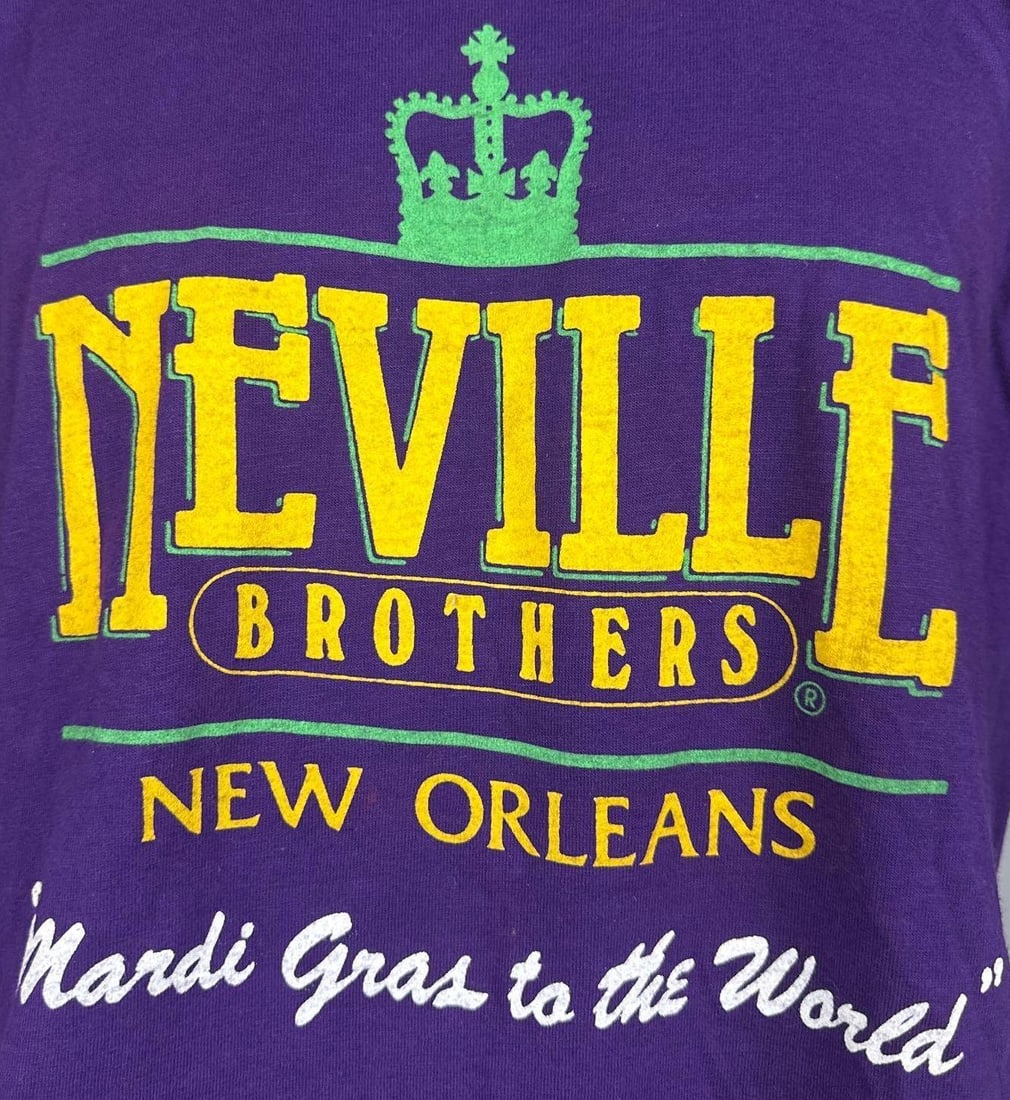 Rolling Stones Vintage “American Tour ’81” T-Shirt Ft. Neville Brothers (Chip Rach - 4