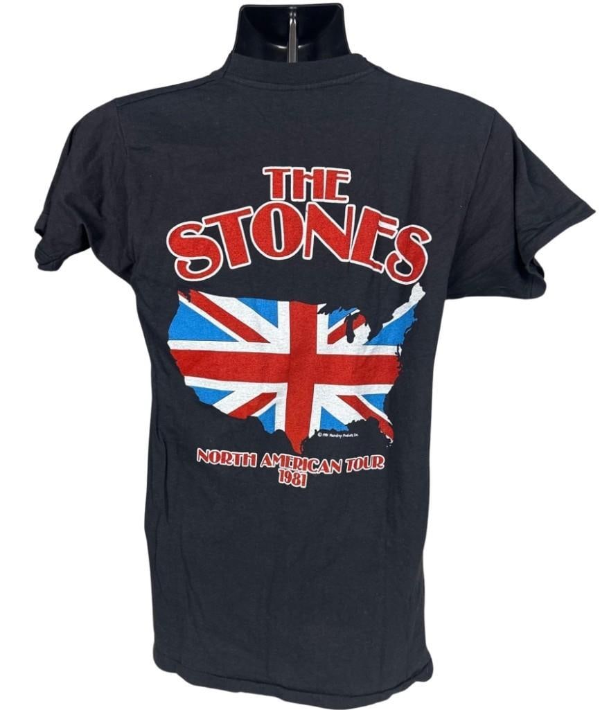 The Rolling Stones Vintage "North American Tour 81" T-Shirt (Chip Rachlin Collection) - 3