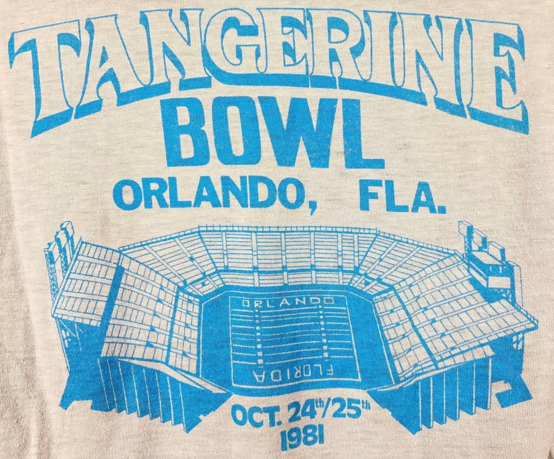 Rolling Stones Vintage 1981 "Tangerine Bowl" Orlando Concert T-Shirt (Chip Rachlin Collection) - 4