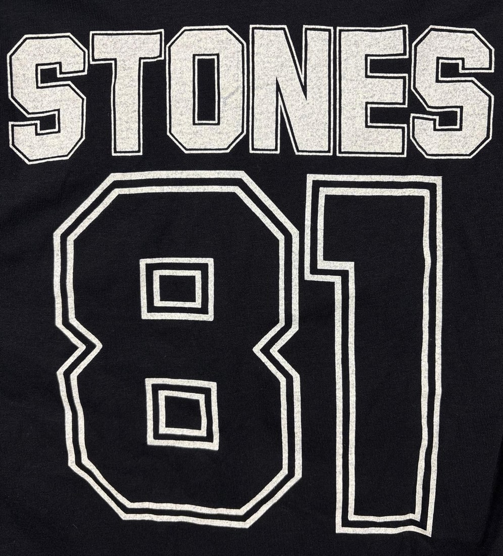 The Rolling Stones Vintage 1981 American Tour T-Shirt (Chip Rachlin Collection) - 4