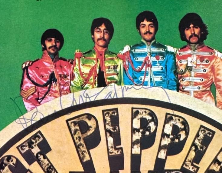 The Beatles: Paul McCartney Signed "Sgt. Pepper's Lonely Hearts Club Band" Album Insert (JSA) - 2