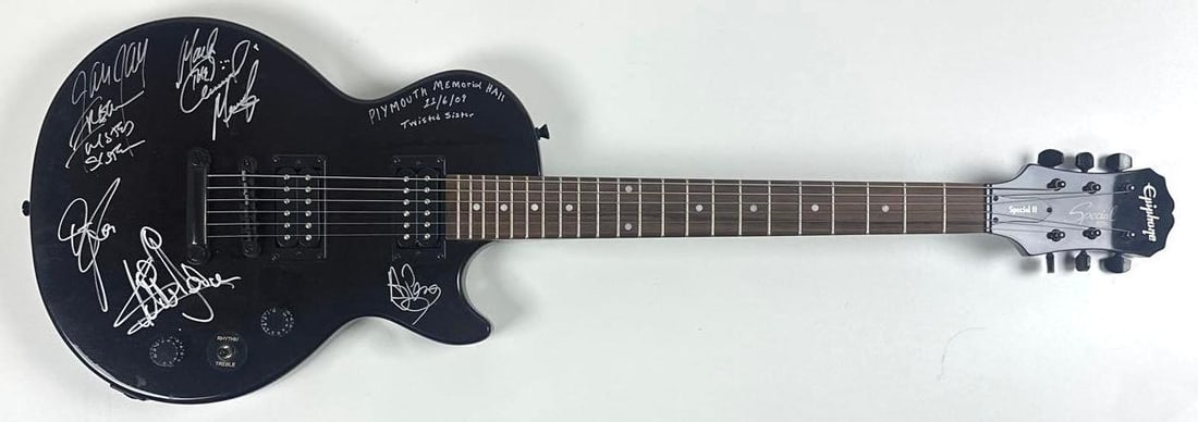 Twisted Sister Classic Lineup Signed Epiphone Special-II Electric Guitar (5 Sigs) (JSA) - 2