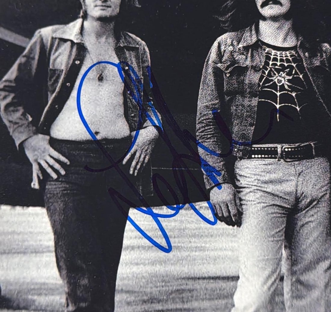 Led Zeppelin: John Paul Jones Signed 11" x 14" Photo (JSA Authentication) - 2