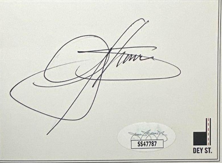 KISS: Gene Simmons Signed "Me, An Army of One" Book (JSA Authenticatino) - 3