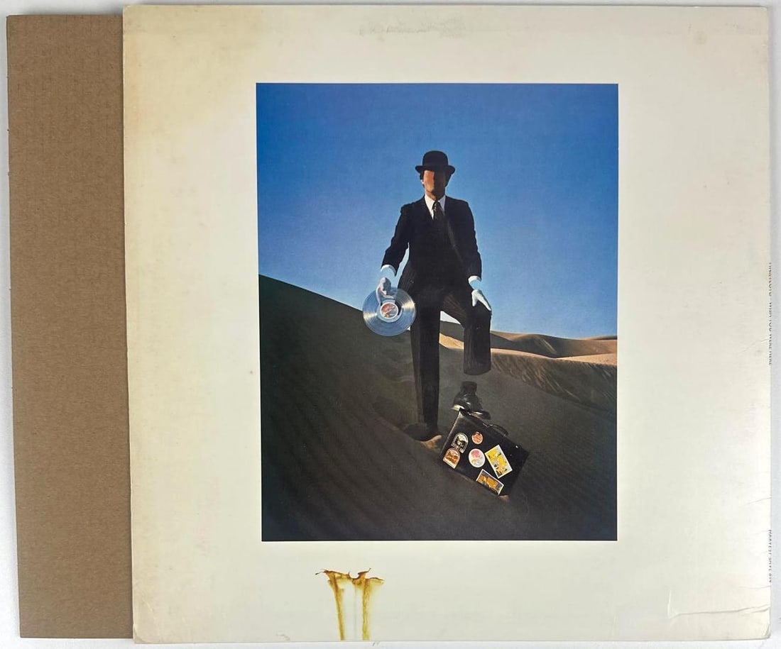 Pink Floyd: Roger Waters & Nick Mason Signed "Wish You Were Here" Album (2 Sigs) (Beckett) - 2