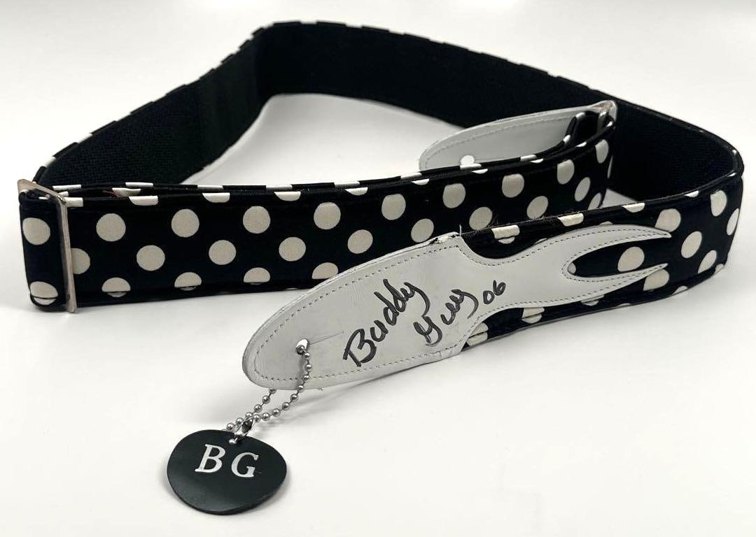 Buddy Guy Signed 53" x 2" Dog Collar (Third Party Guaranteed) - 3