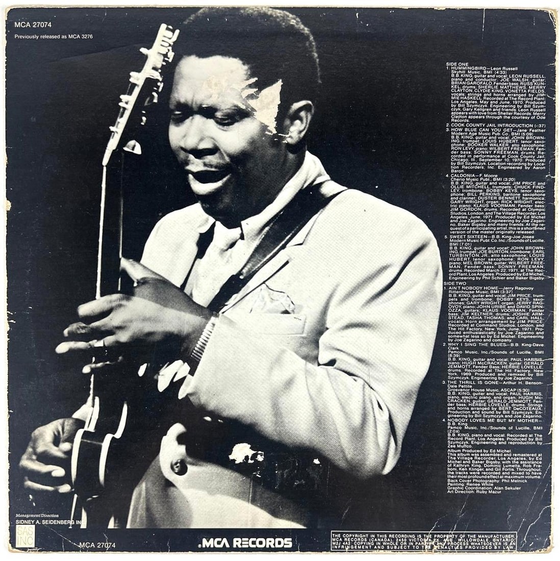 B.B. King Signed "The Best of B.B. King" Album (JSA Authentication) - 2