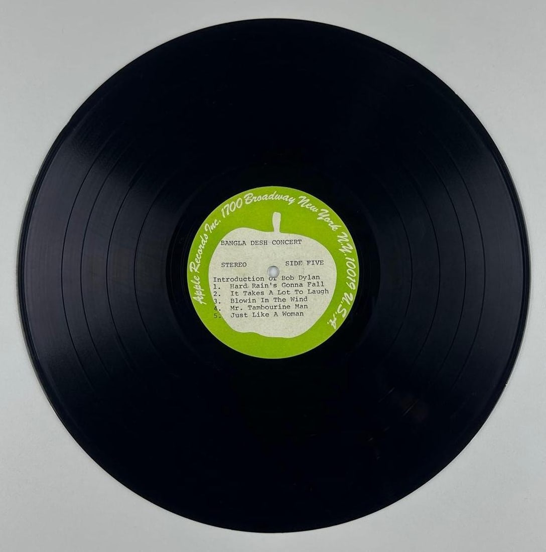 Bob Dylan "Concert for Bangladesh" Sterling Sound Master Reference Album (Chip Rachlin Collection) - 3