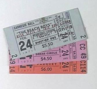 The Beach Boys 1971 Carnegie Hall Concert Working Archive (Chip Rachlin Collection) - 3