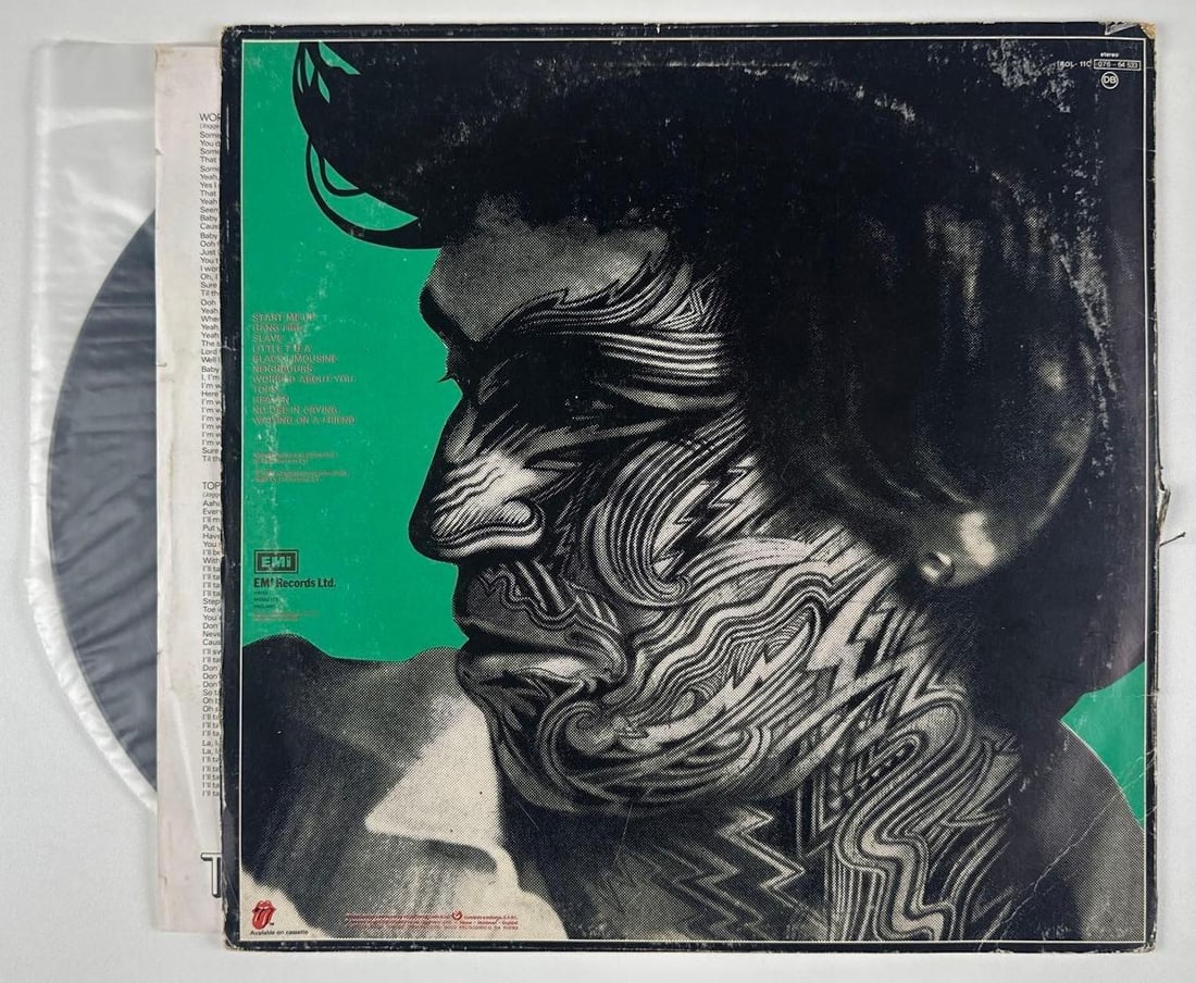 Rolling Stones: Ron Wood Signed "Tattoo You" Album (JSA Authentication) - 2