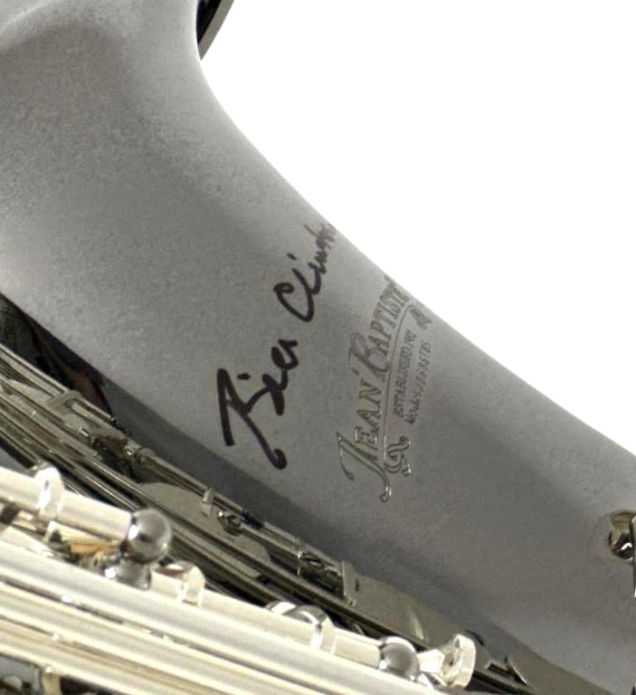 President Bill Clinton Signed Tenor Saxophone (Donated by Clinton, 2012 NYC Charity Event) - 6