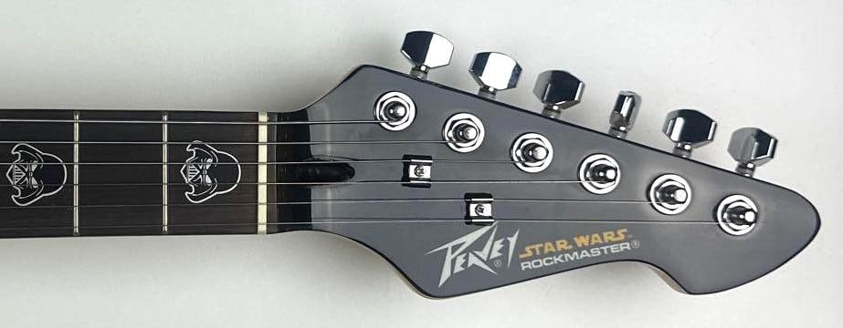 Star Wars: Dave Prowse Signed Darth Vader Custom Graphics Peavey Rockmaster Guitar - 4