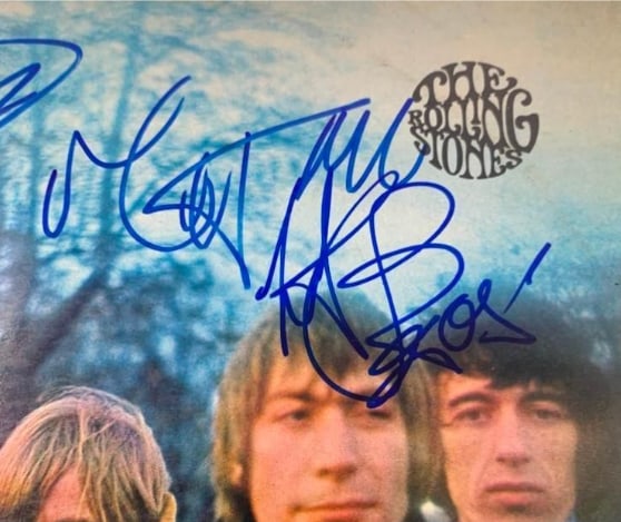 The Rolling Stones Group Signed "Between the Buttons" Album (3 Sigs) (Beckett Authentication) - 2
