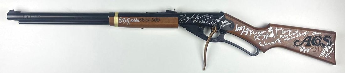 A Christmas Story Multi-Cast Signed Red Ryder BB Gun (Third Party Guaranteed) - 2