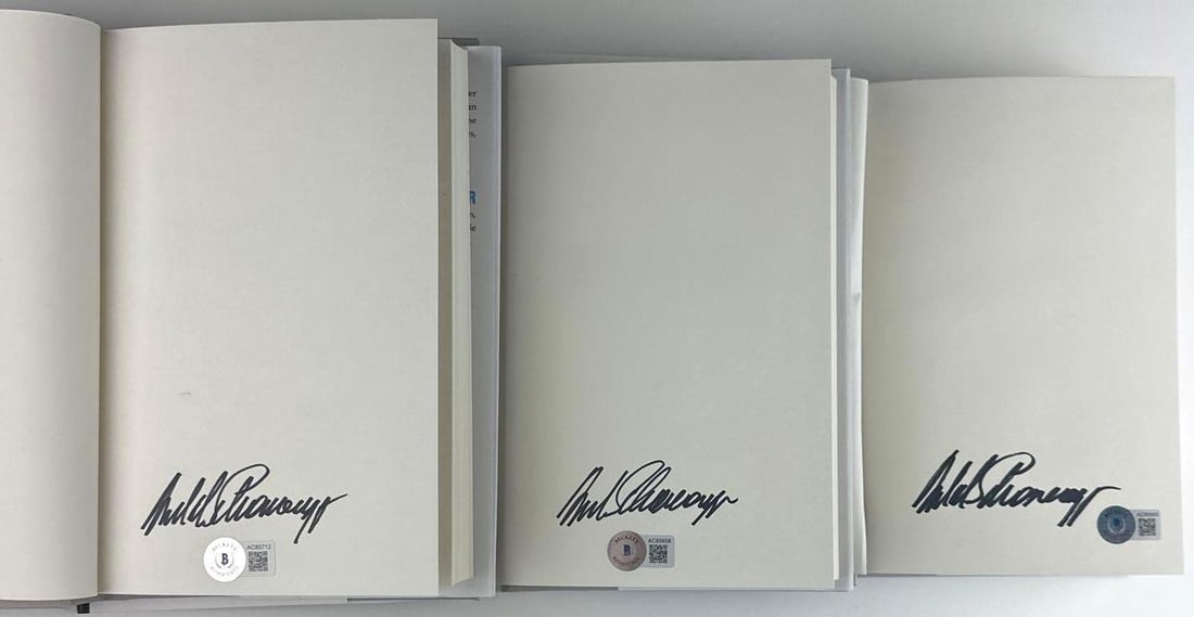 Arnold Schwarzenegger Signed Group Lot of (3) "Be Useful" Books (Beckett Authentication) - 2