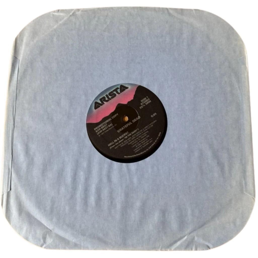 Grateful Dead: Jerry Garcia Signed "Hell in a Bucket/West L.A. Fadeaway" 12" Record (PSA/DNA) - 4