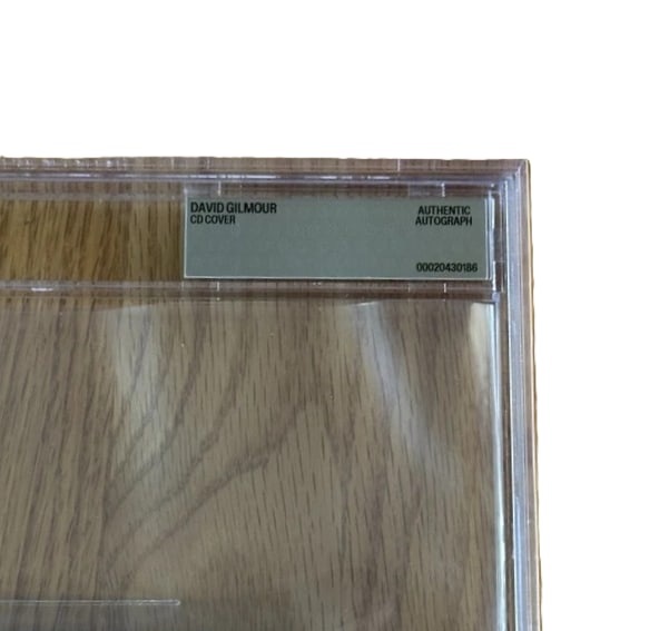 Pink Floyd: David Gilmour Signed "On An Island" CD (Beckett Encapsulated) - 3