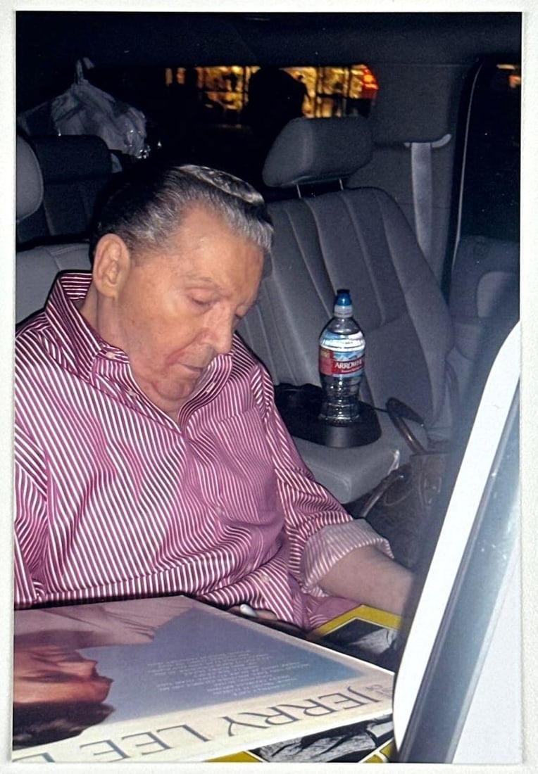 Jerry Lee Lewis Lot of (2) Signed Album & 10" x 8" Photo (Epperson) - 6