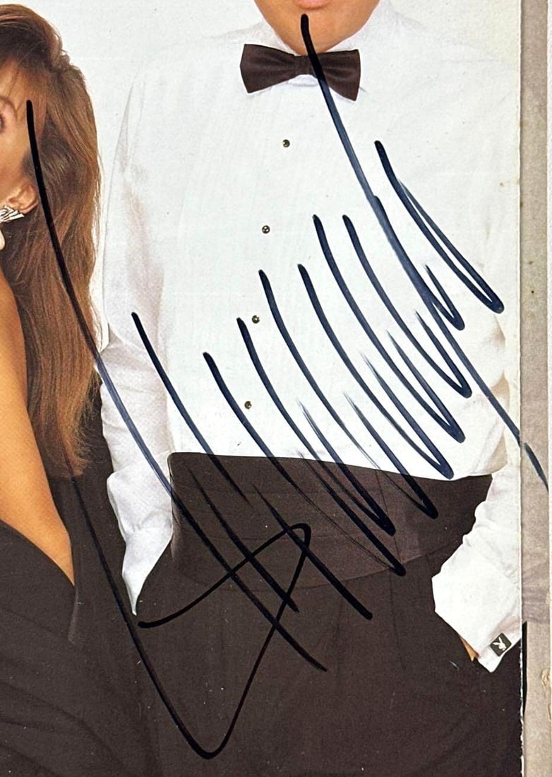 Donald Trump Signed 1990 Playboy Magazine (Beckett Authentication) - 2
