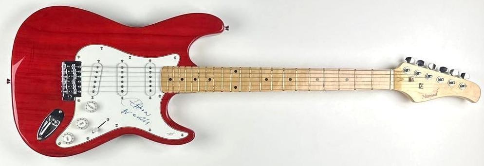 The Neville Brothers: Aaron Neville Signed Stratocaster-Style Guitar (JSA Authentication) - 2