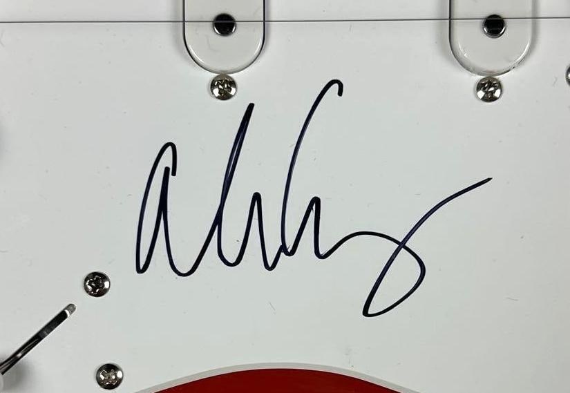 Alice Cooper Signed Custom Graphics Fender Starcaster Guitar (PSA/DNA) - 4