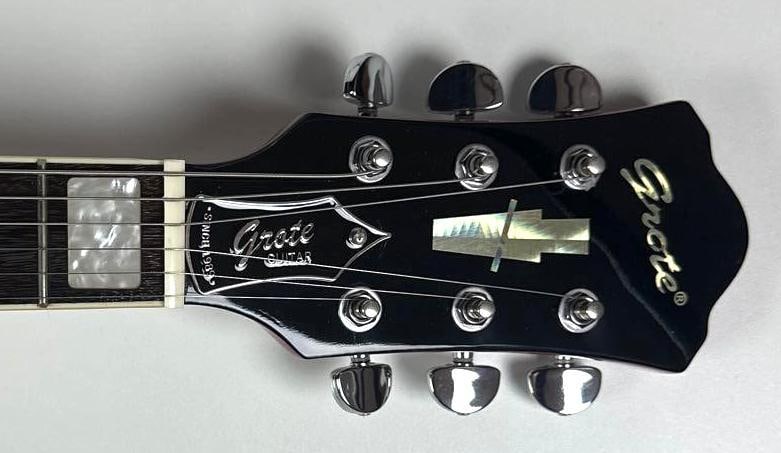 Back to the Future: Michael J. Fox Signed Squier Starfire Electric Guitar (Official Pix) - 4