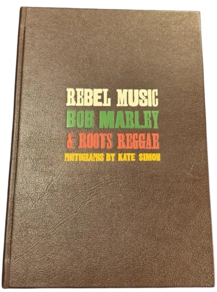 Eric Clapton Signed Bob Marley "Rebel Music" Book #341/350 (JSA Authentication) - 2