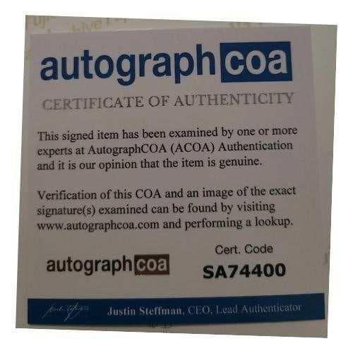Eric Clapton Signed 10" x 8" Press Photo (ACOA Authentication) - 2
