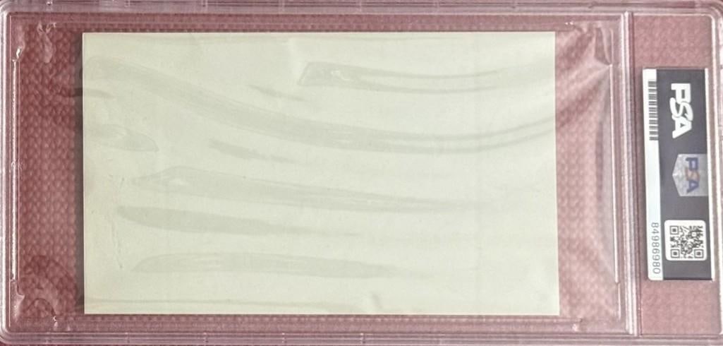 David Bowie Signed Cut (PSA/DNA Encapsulated, GEM MINT 10) - 4