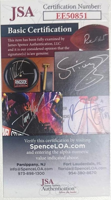 Sugarland: Jennifer Nettles & Kristian Bush Signed Pickguard (2 Sigs) (JSA) - 2