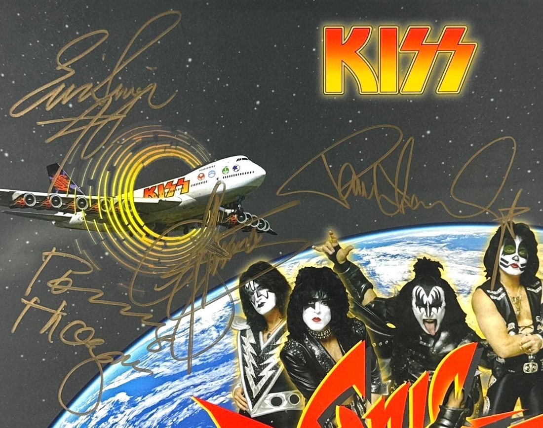 KISS Group Signed "Sonic Boom Over Sheffield" Album (4 Sigs) (Third Party Guaranteed) - 2