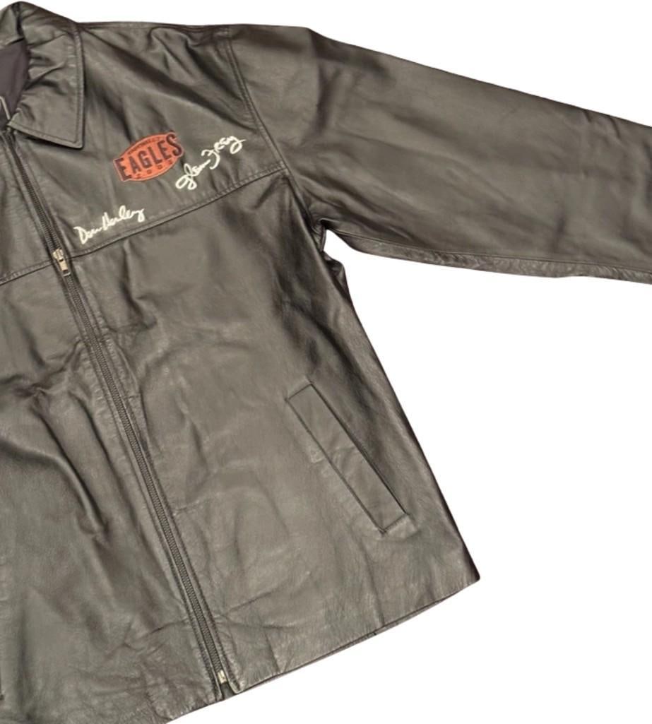 Eagles Group Signed "Farewell 2003" Leather Tour Jacket (4 Sigs) (JSA Authentication) - 3
