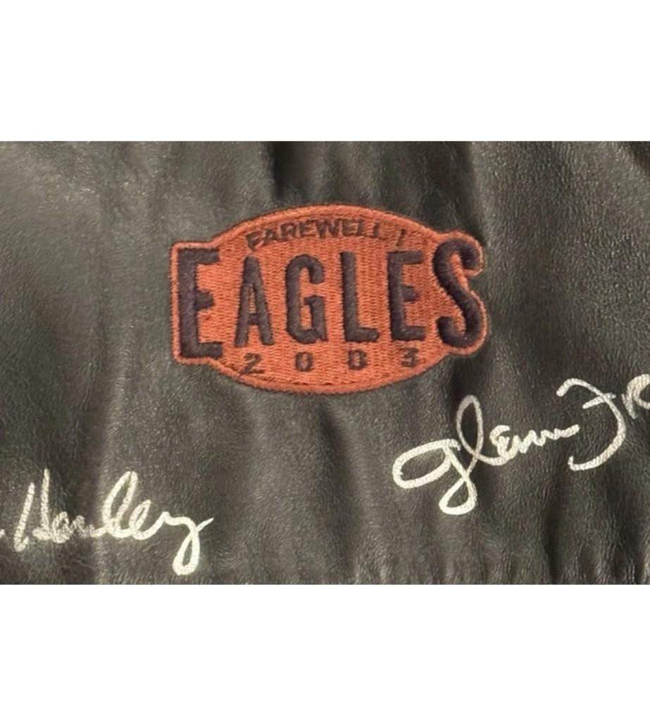 Eagles Group Signed "Farewell 2003" Leather Tour Jacket (4 Sigs) (JSA Authentication) - 7