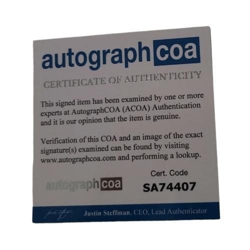 Johnny Cash Signed 10" x 8" Promo Photo (ACOA Authentication) - 2