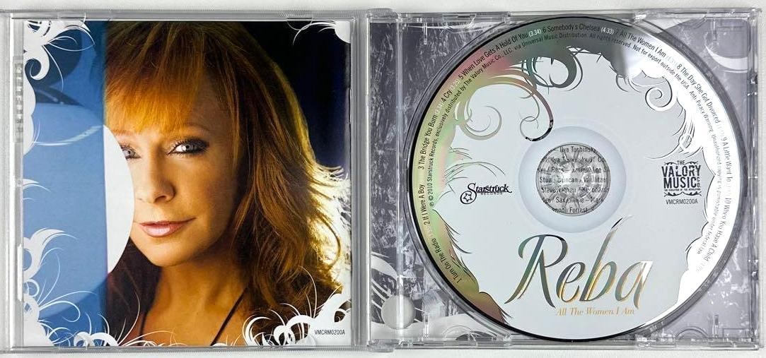 Reba McEntire Group Lot of (2) Signed "All the Woman I Am" CDs (Third Party Guaranteed) - 2