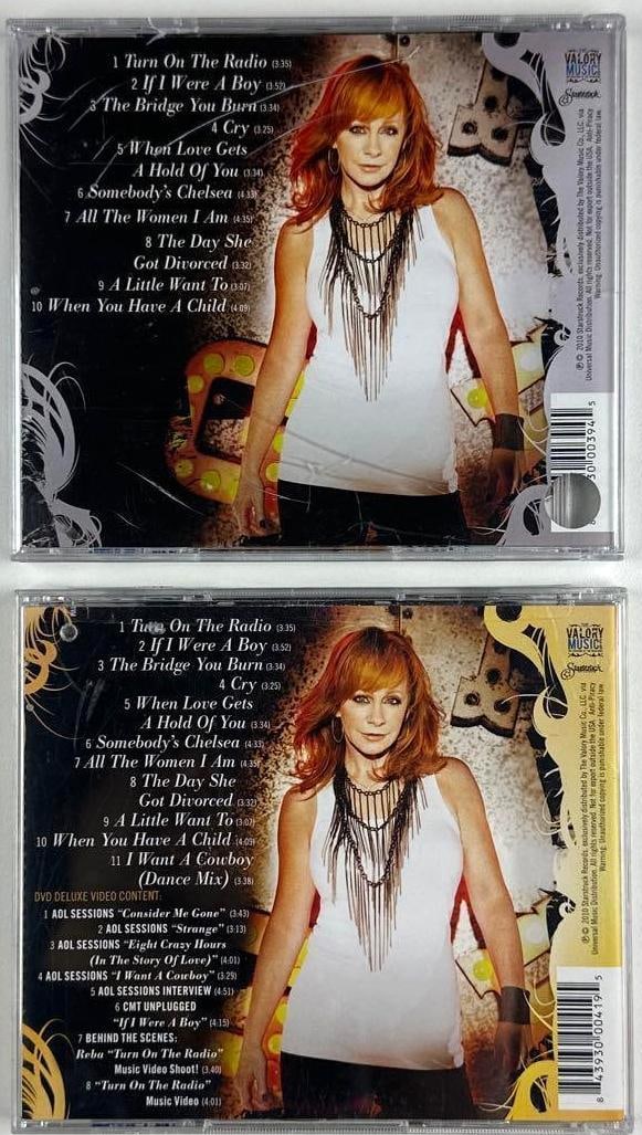 Reba McEntire Group Lot of (2) Signed "All the Woman I Am" CDs (Third Party Guaranteed) - 3