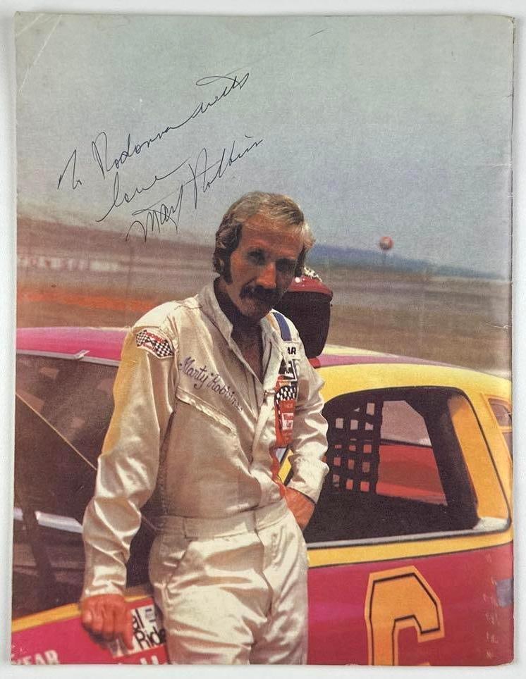 Marty Robbins Signed Group Lot of 11" x 8.5" Photo & "Super Legends" Program (Third Party) - 2
