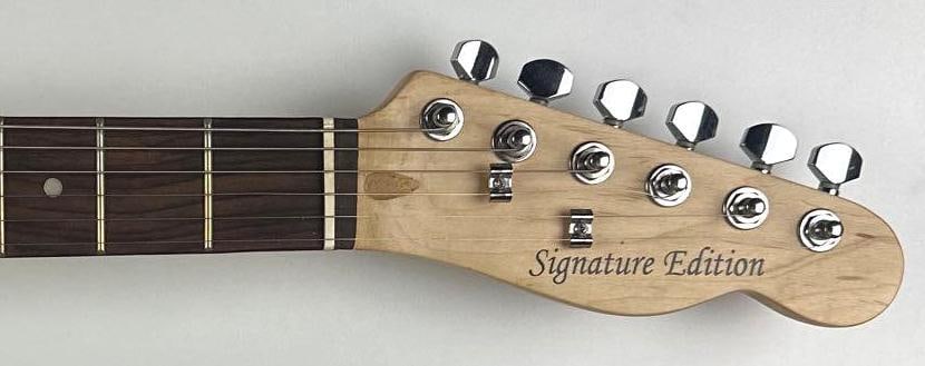 Vince Gill Signed Custom Graphics Telecaster-Style Signature Edition Guitar (ACOA) - 3