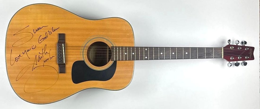 Garth Brooks Signed Acoustic Guitar (Third Party Guaranteed) - 2