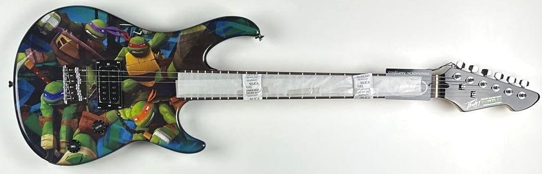 Teenage Mutant Ninja Turtles Custom Graphics Peavey Rockmaster Guitar - 2