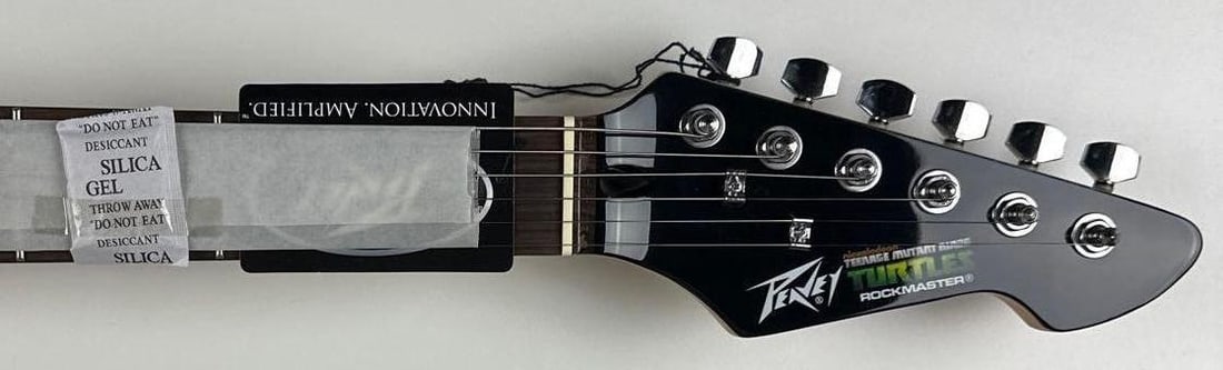 Teenage Mutant Ninja Turtles Custom Graphics Peavey Rockmaster Guitar - 3