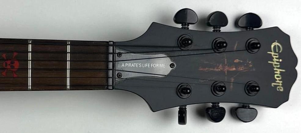 Pirates of the Caribbean Custom Graphics Les Paul-Style Epiphone Guitar - 3