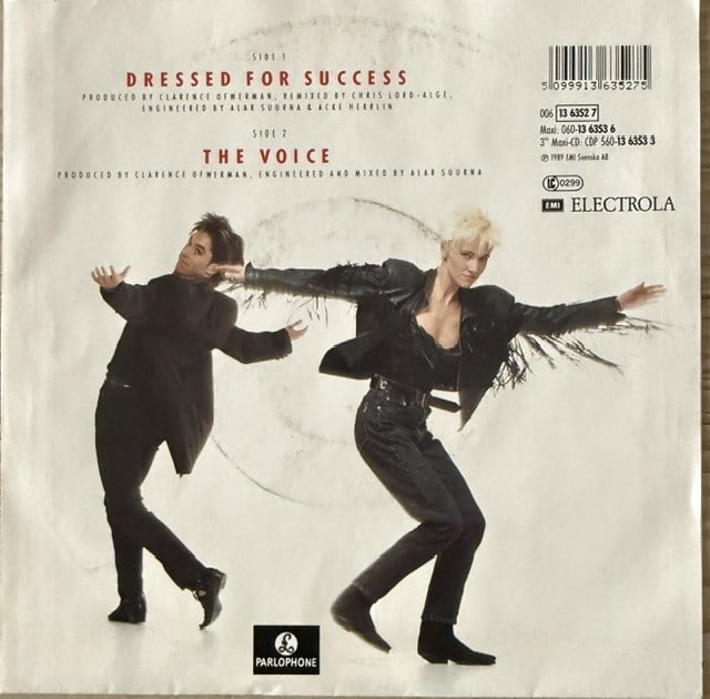 Roxette Fully Group Signed "Dressed For Success" 45 (2 Sigs) (Third Party Guaranteed) - 2
