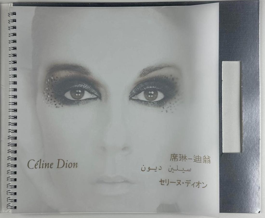 Celine Dion Signed 10" x 12.5" 2008-2009 "Taking Chances" Tour Program (Third Party Guaranteed) - 2