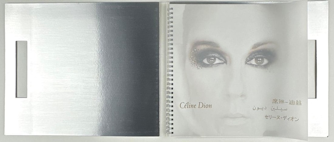 Celine Dion Signed 10" x 12.5" 2008-2009 "Taking Chances" Tour Program (Third Party Guaranteed) - 3